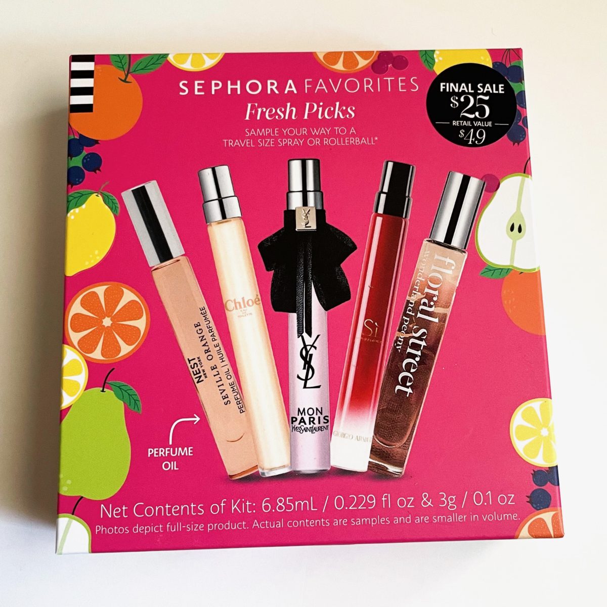 Sephora Favorites Fresh Picks Perfume Sampler Review MSA