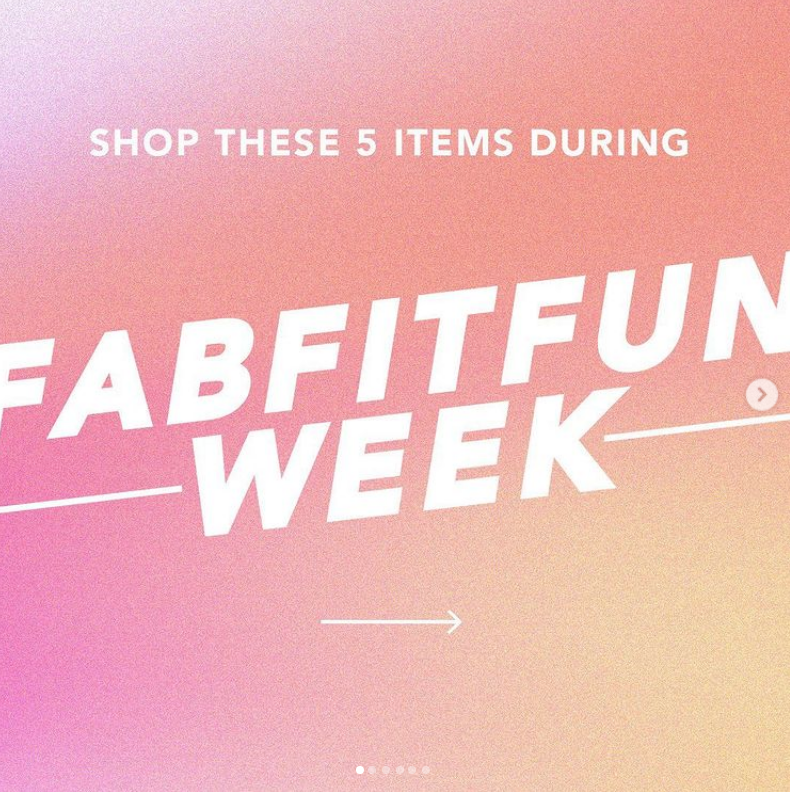 FabFitFun Week – Don’t Miss the Best Sale Ever