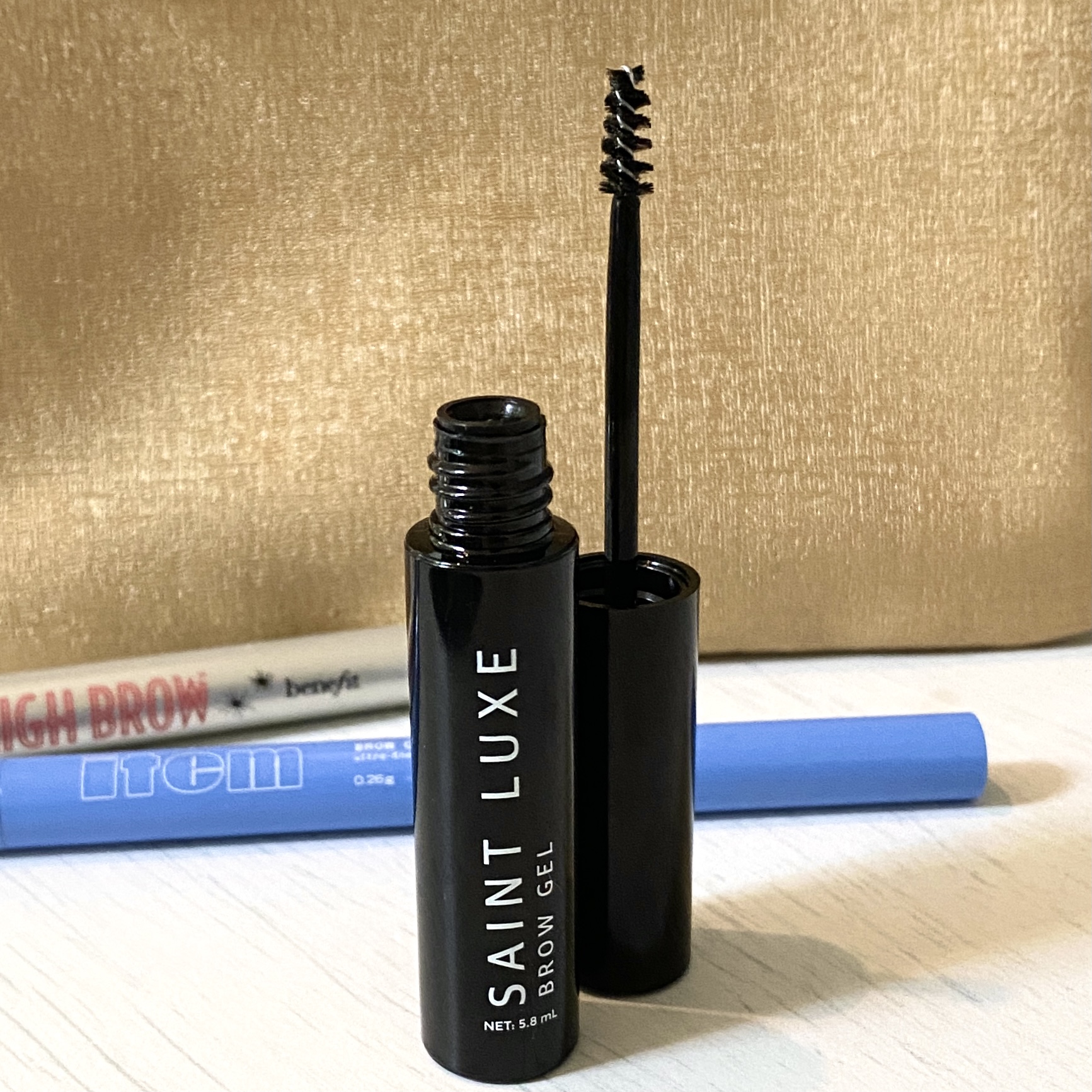 Saint Luxe Clear Brow Gel Open for Ipsy Glam Bag July 2021