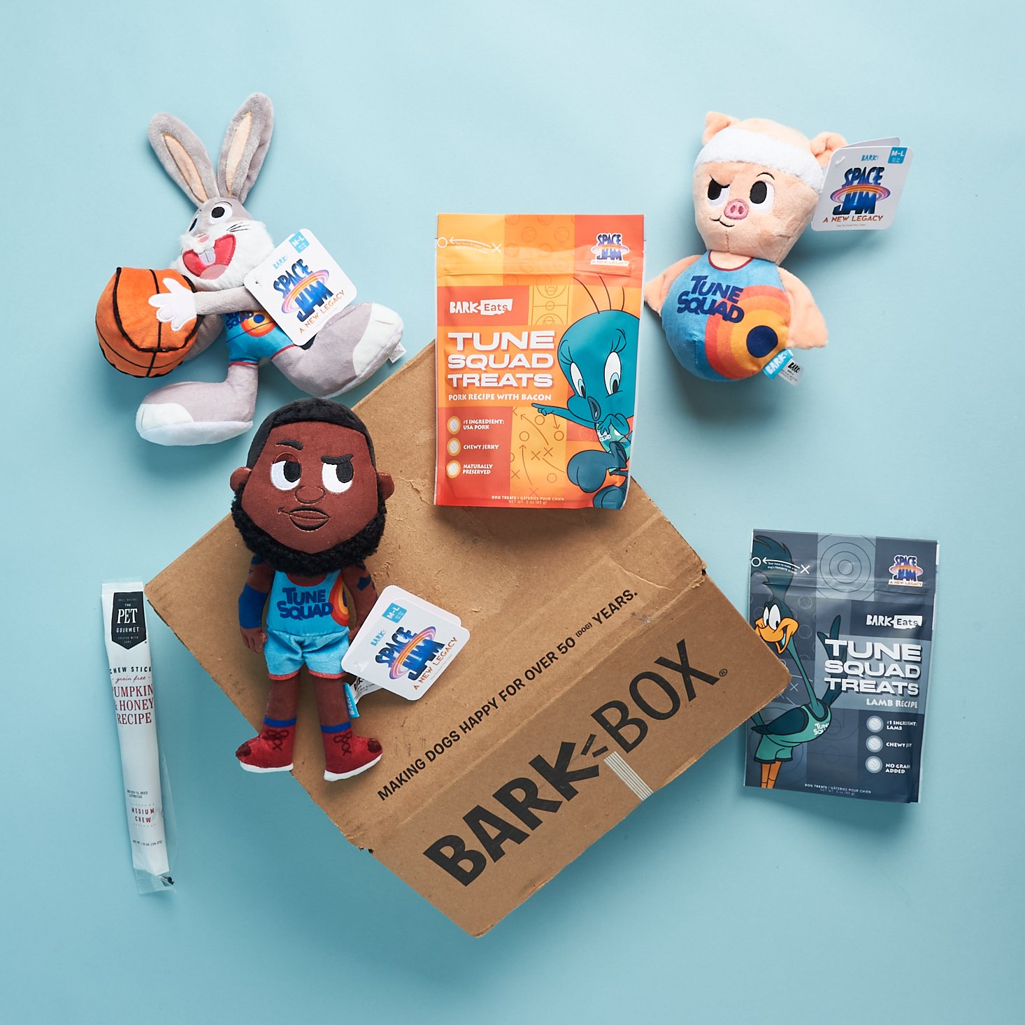 BarkBox  1 Month - Dog Toys, Dog Treats, Chews and Gifts