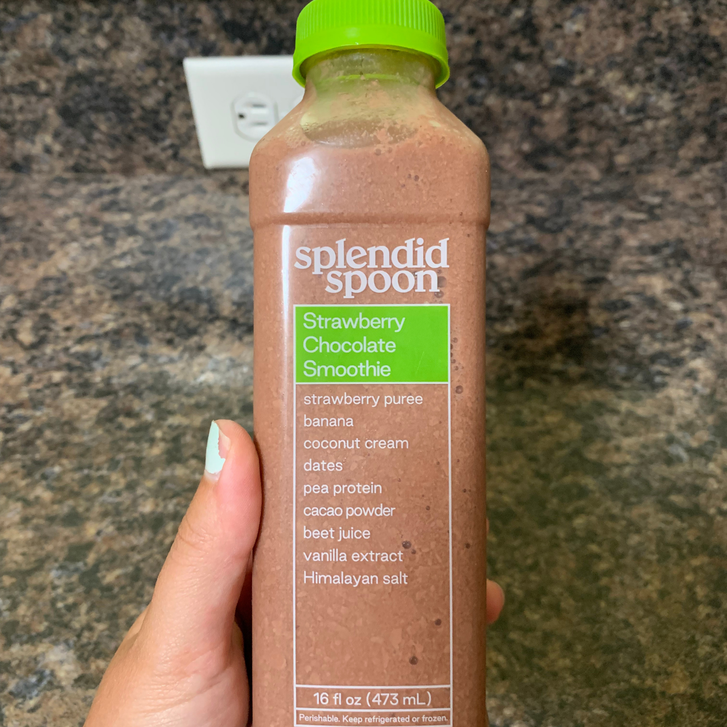 Raspberry Cacao Smoothie