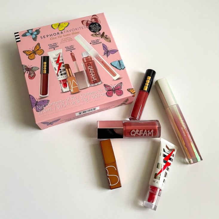 Sephora Favorites Give Me Some Shine Lip Set Review 