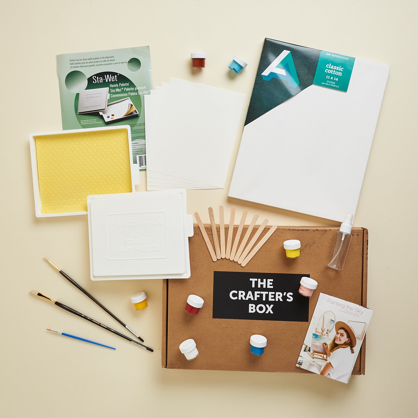 The Crafter’s Box “Painting the Sky” July 2021 Review