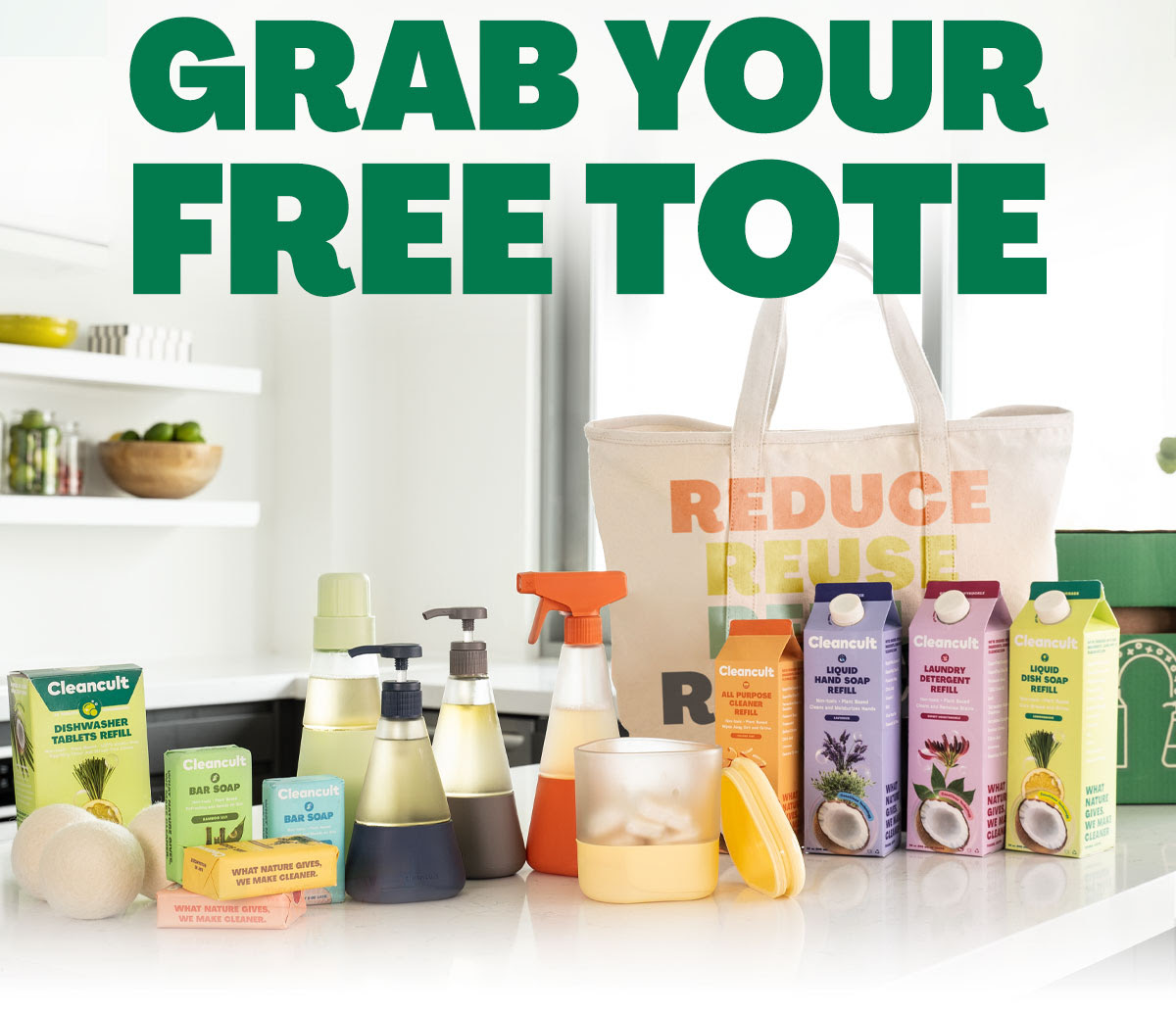 Cleancult: Score a FREE Tote Bag