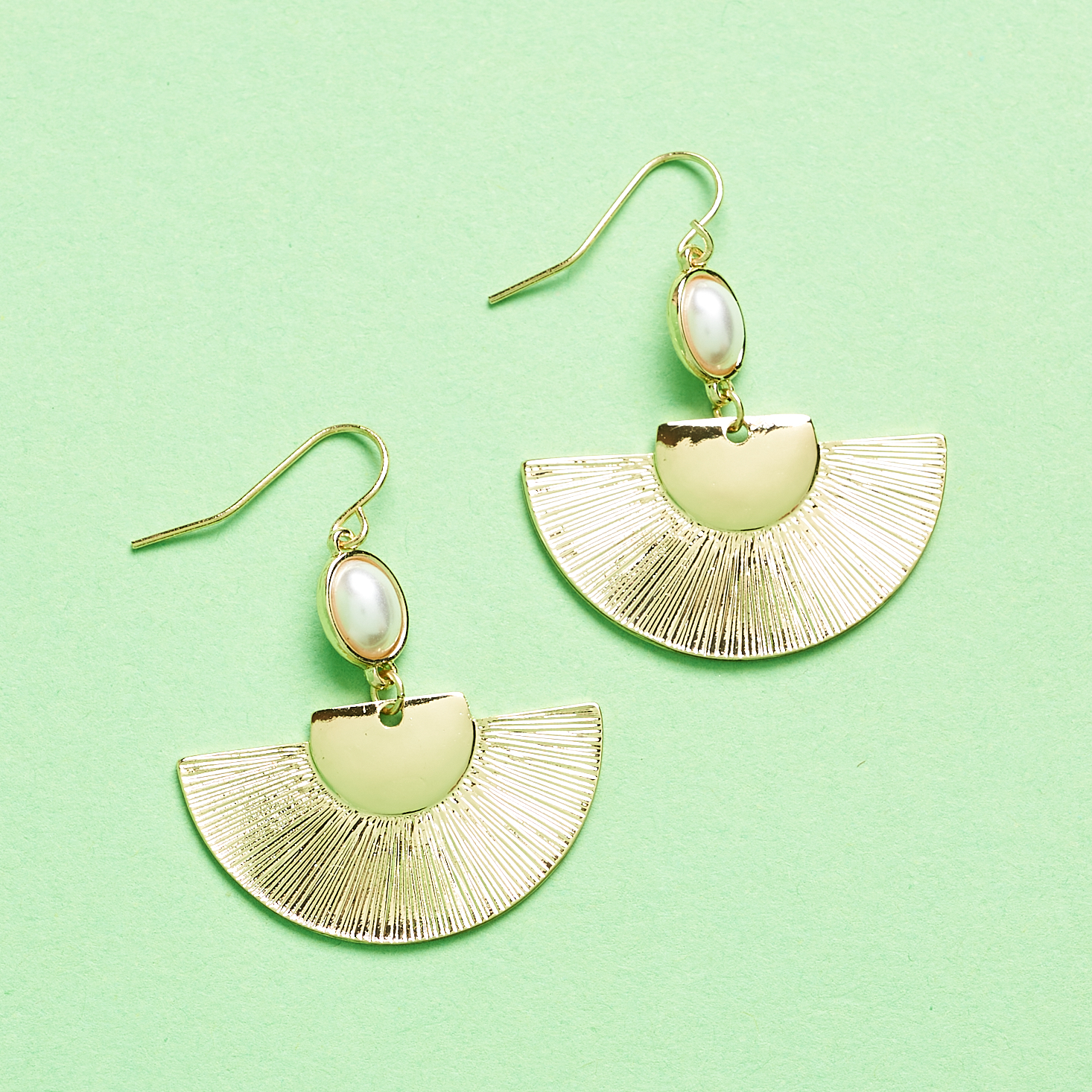 Fan earrings from Journee Box Kyoto