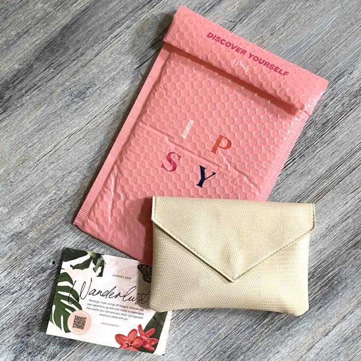 Envelope2 for Ipsy Glam Bag August 2021