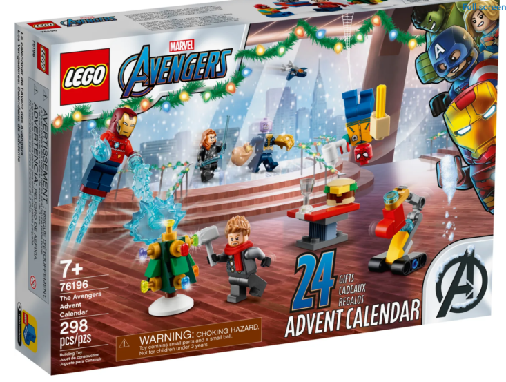 LEGO Marvel avengers advent calendar