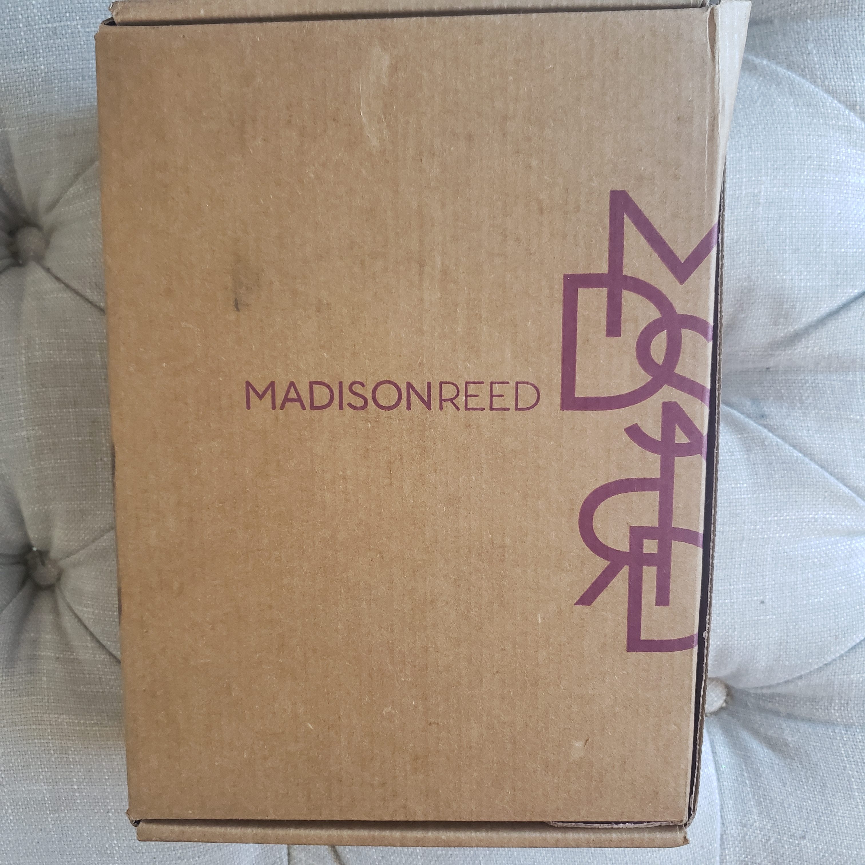 A package from Madison Reed