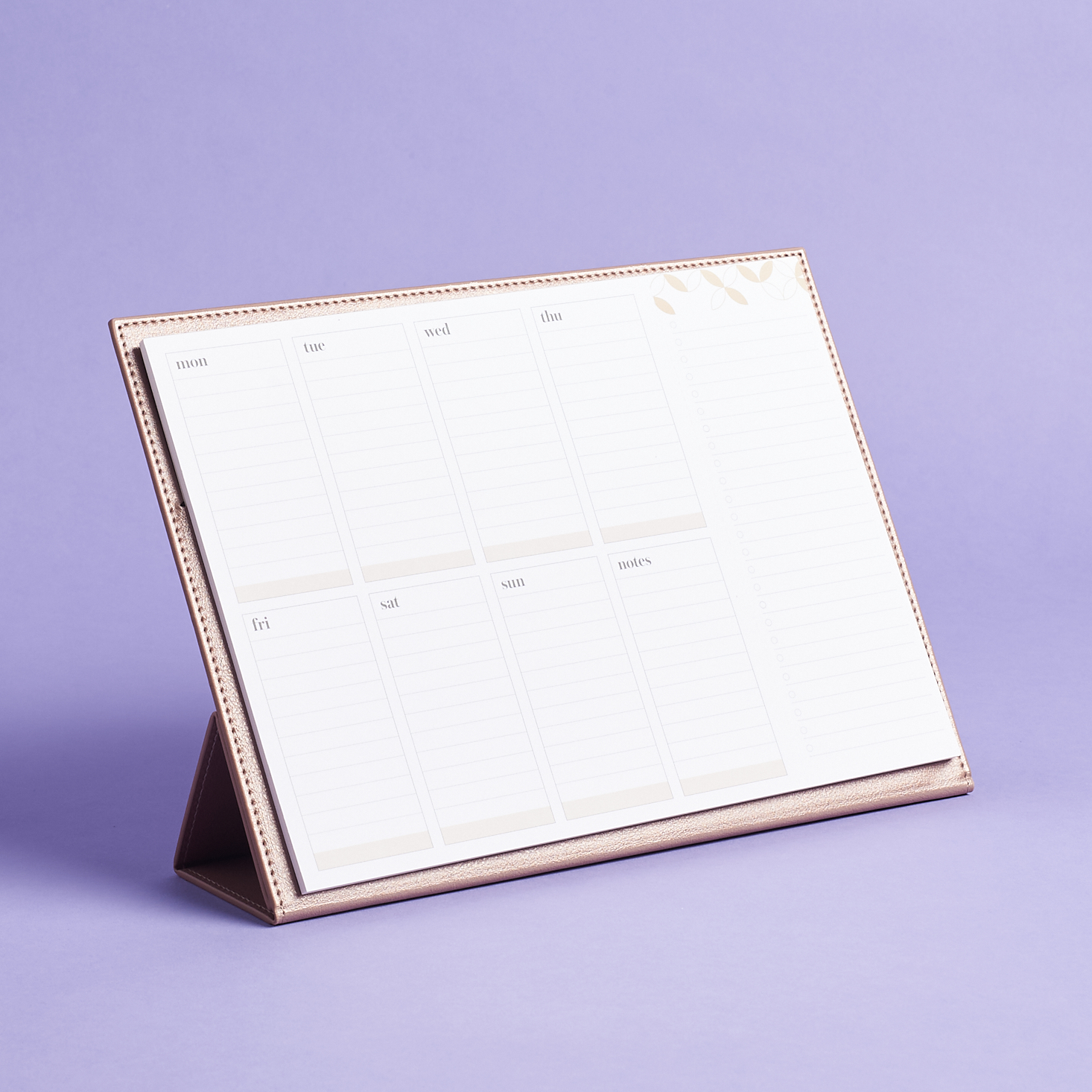 Erin Condren notepad with stand up holder