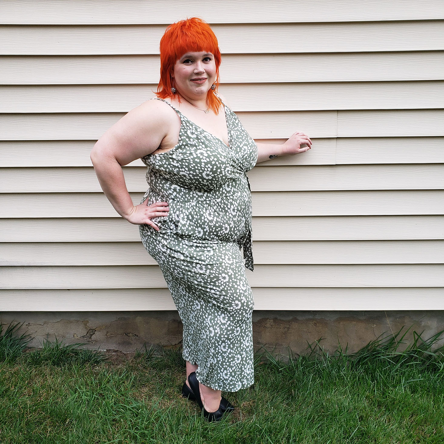 Stitch Fix Plus Size End of Summer Dresses and Jumpsuits Review | My  Subscription Addiction