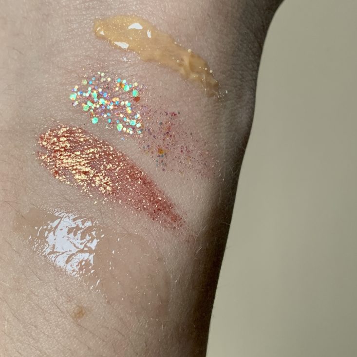 swatches of above products