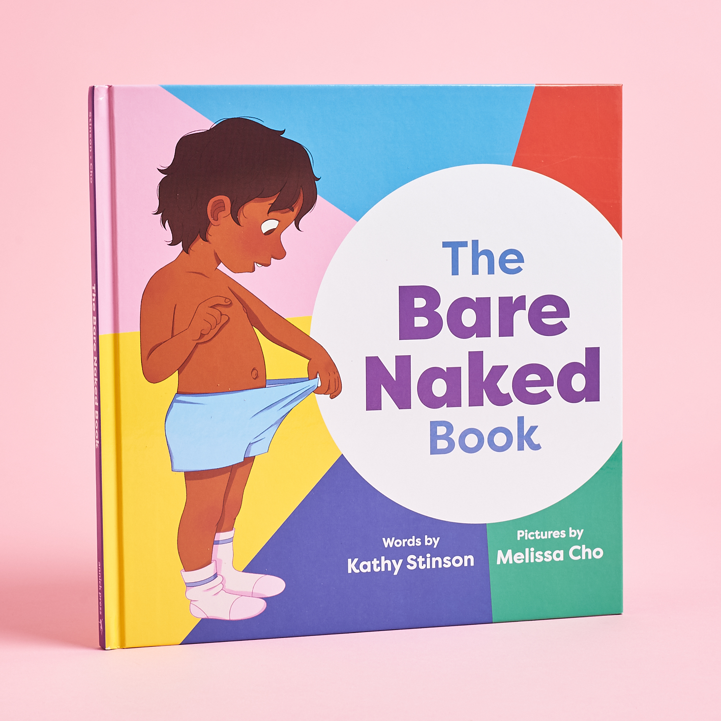 Front Cover of The Bare Naked Book, from Little Feminist 2-4 August 2021