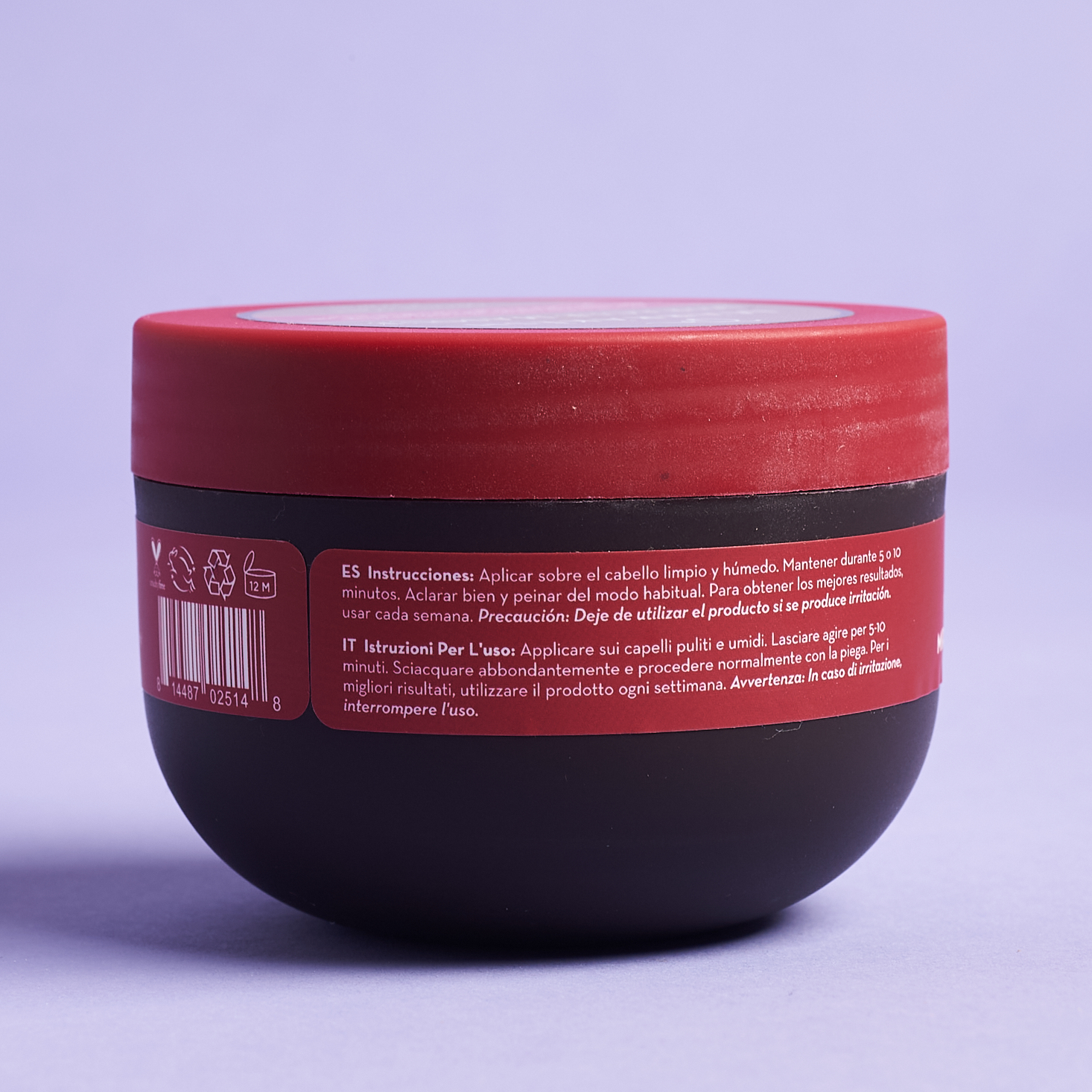 Back of Marrakesh Miracle Hair Masque for Bombay and Cedar Lifestyle Box July 2021