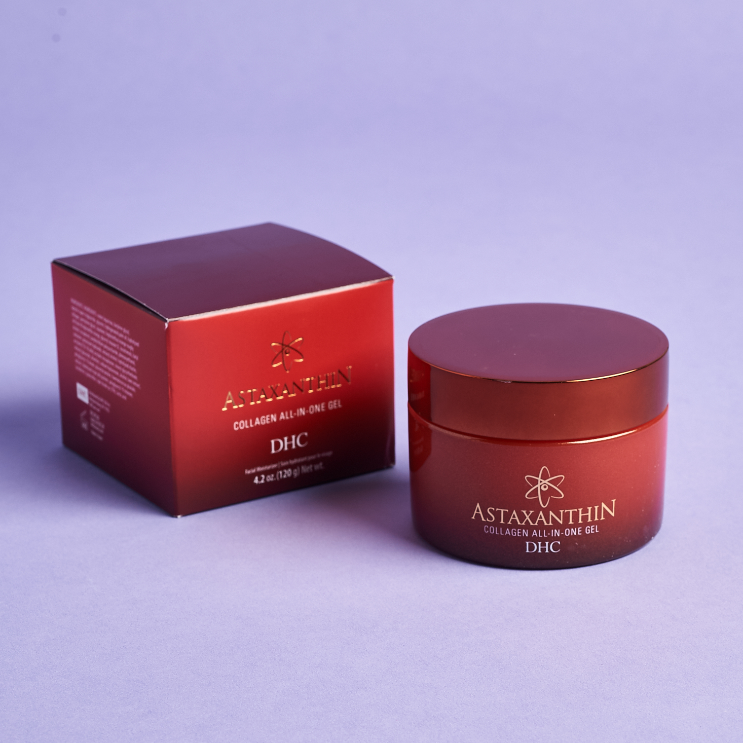Front of DHC Astaxanthin Collagen All-In-One Gel for GlossyBox September 2021