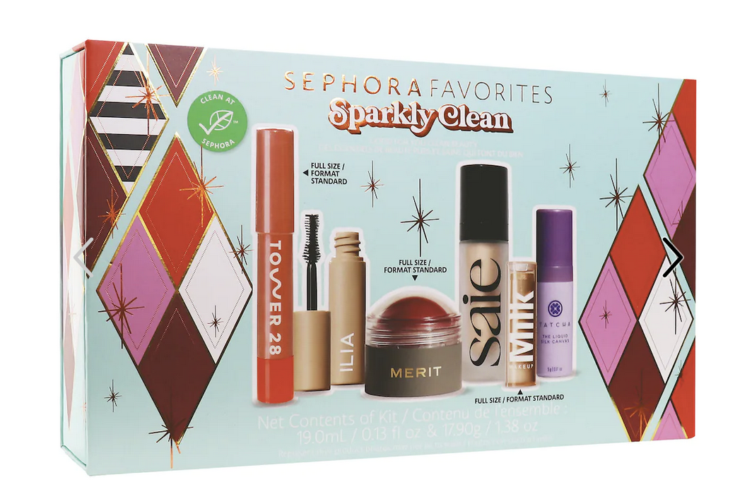 Sephora Favorites Sparkly Clean Makeup Set Available Now My