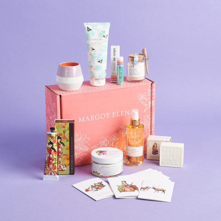 all contents of the Margot Elena Fall 2021 box