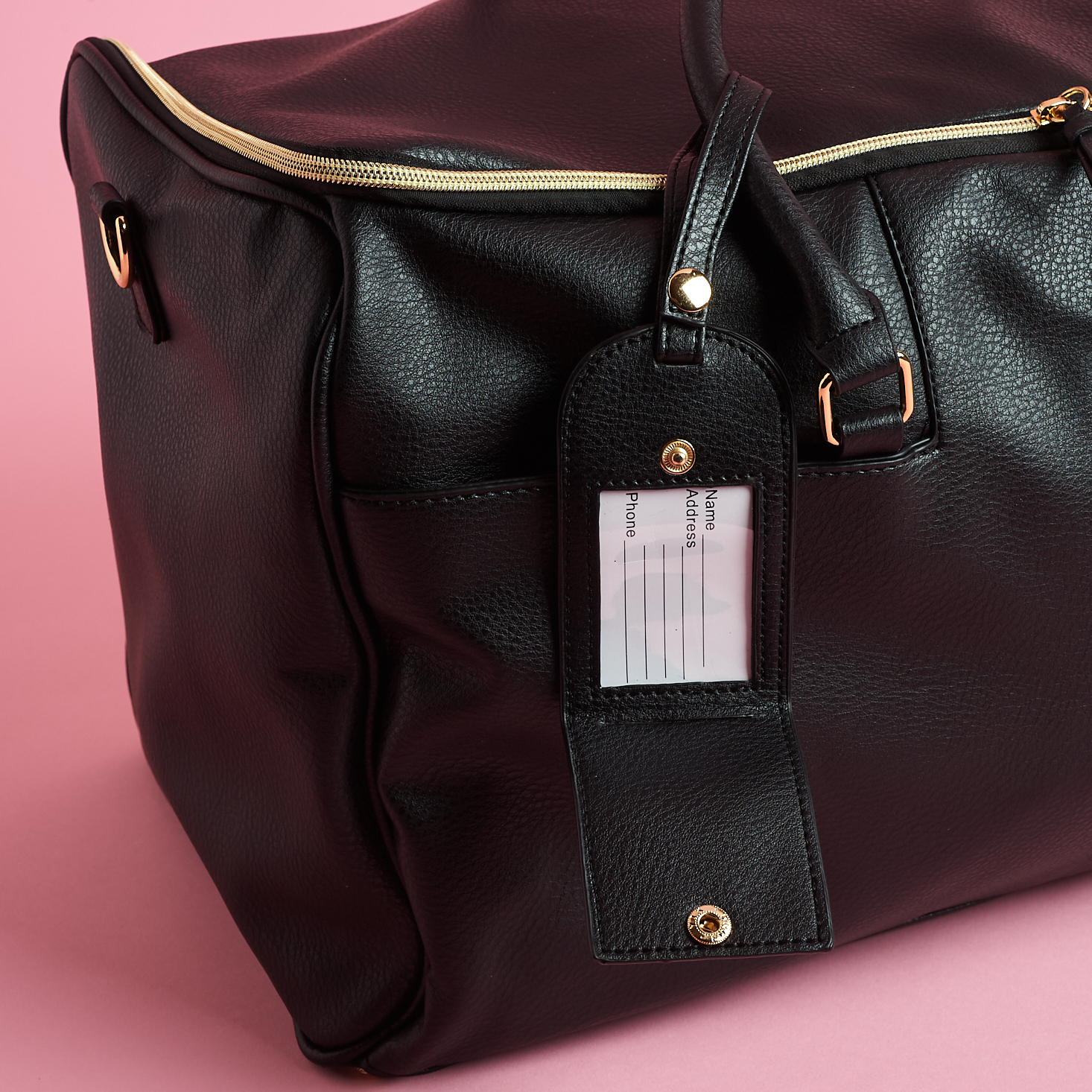 Multi Compartment Weekender in Black - Get great deals at ShoeDazzle