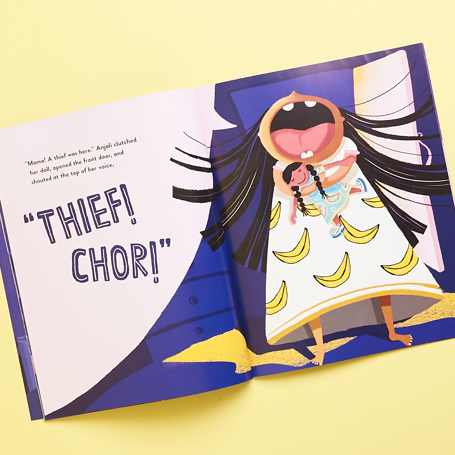 A peek inside Little Thief! Chota Chor! book from Little Feminist 2-4 September 2021