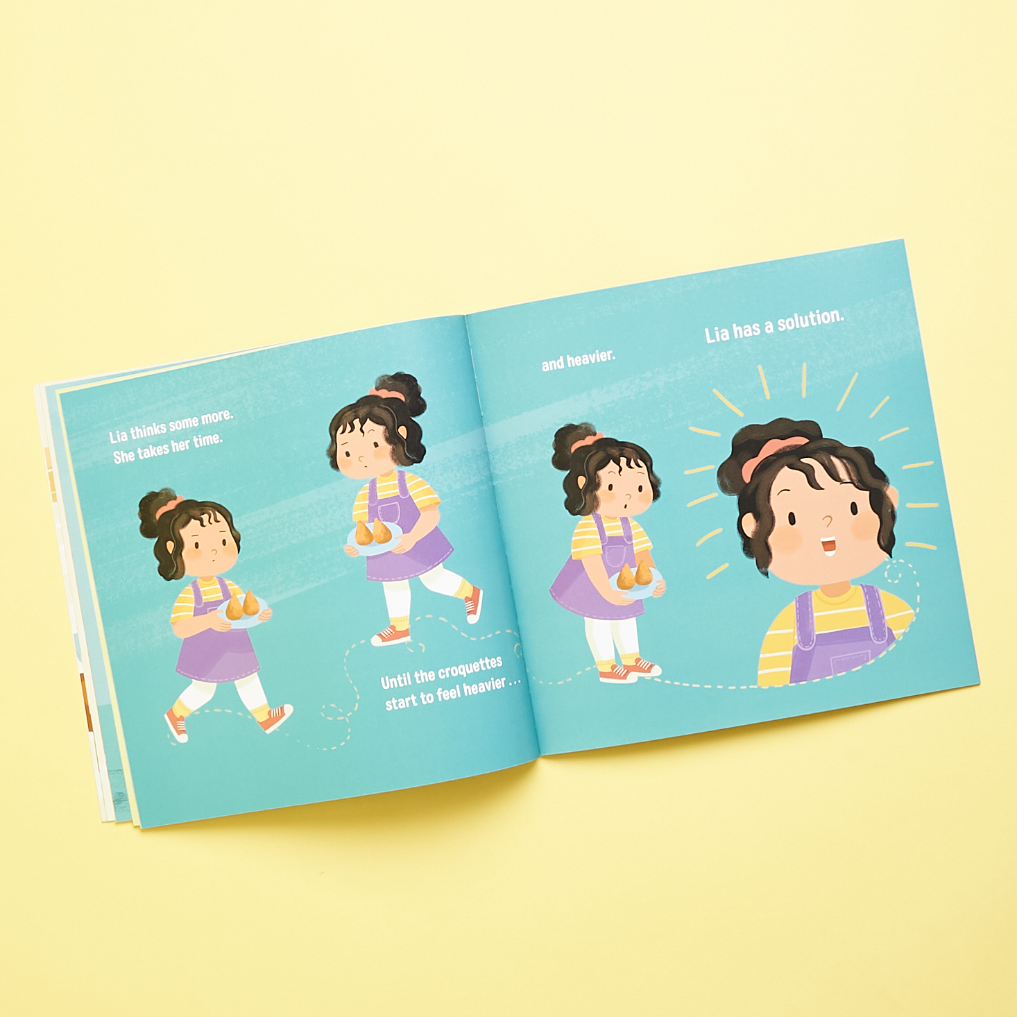 A peek inside Lia & Luis book from Little Thief! Chota Chor! book from Little Feminist 2-4 September 2021