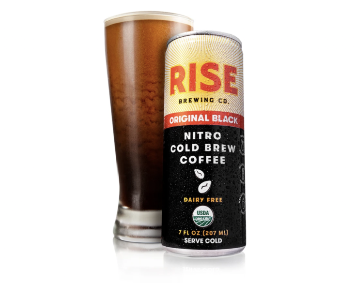 Rise brewing can and pint cup