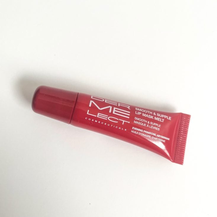 red tube of lip mask