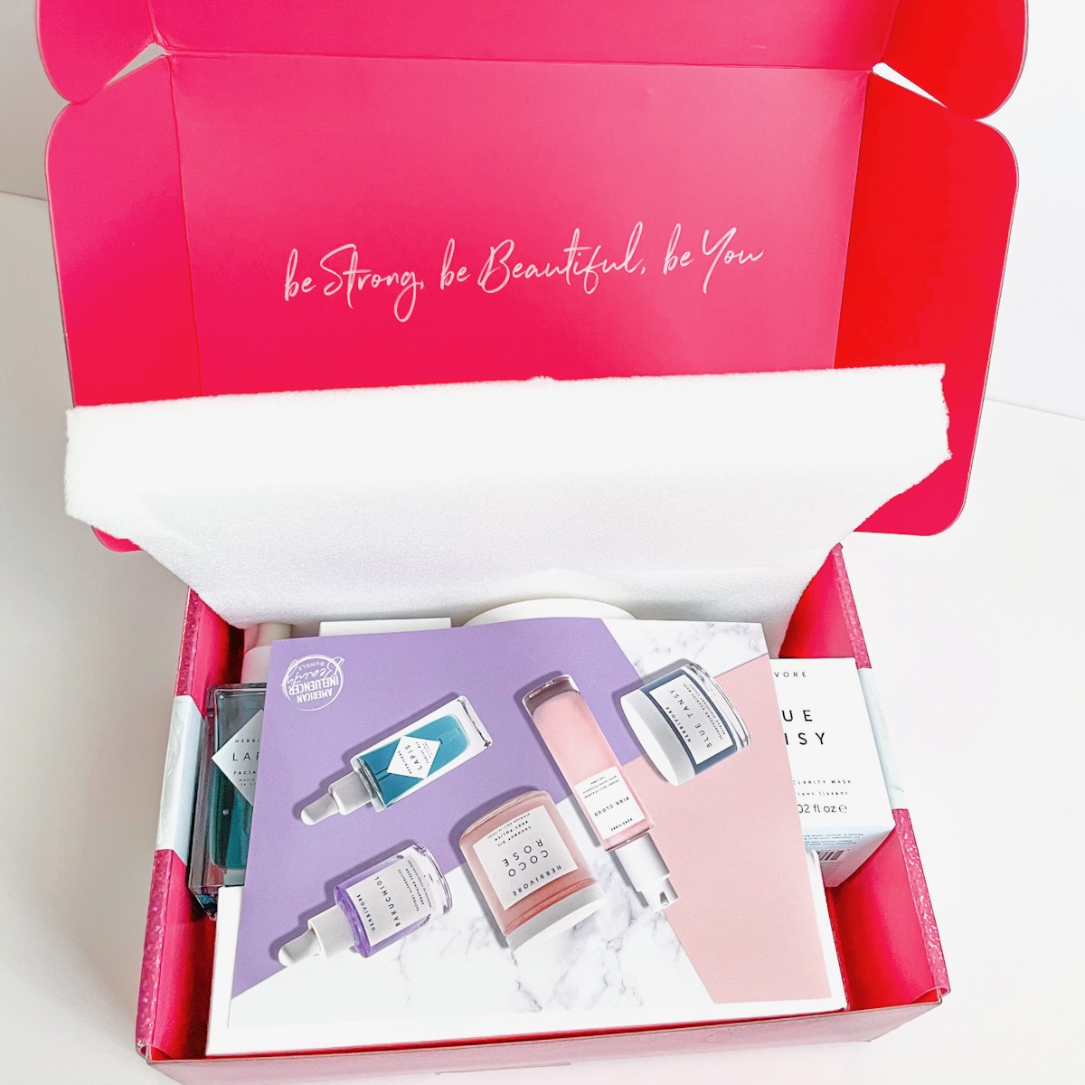 AIA Beauty Bundle x Herbivore Subscription Box Review MSA