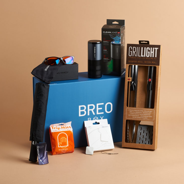 All contents of Breo Box Fall 2021