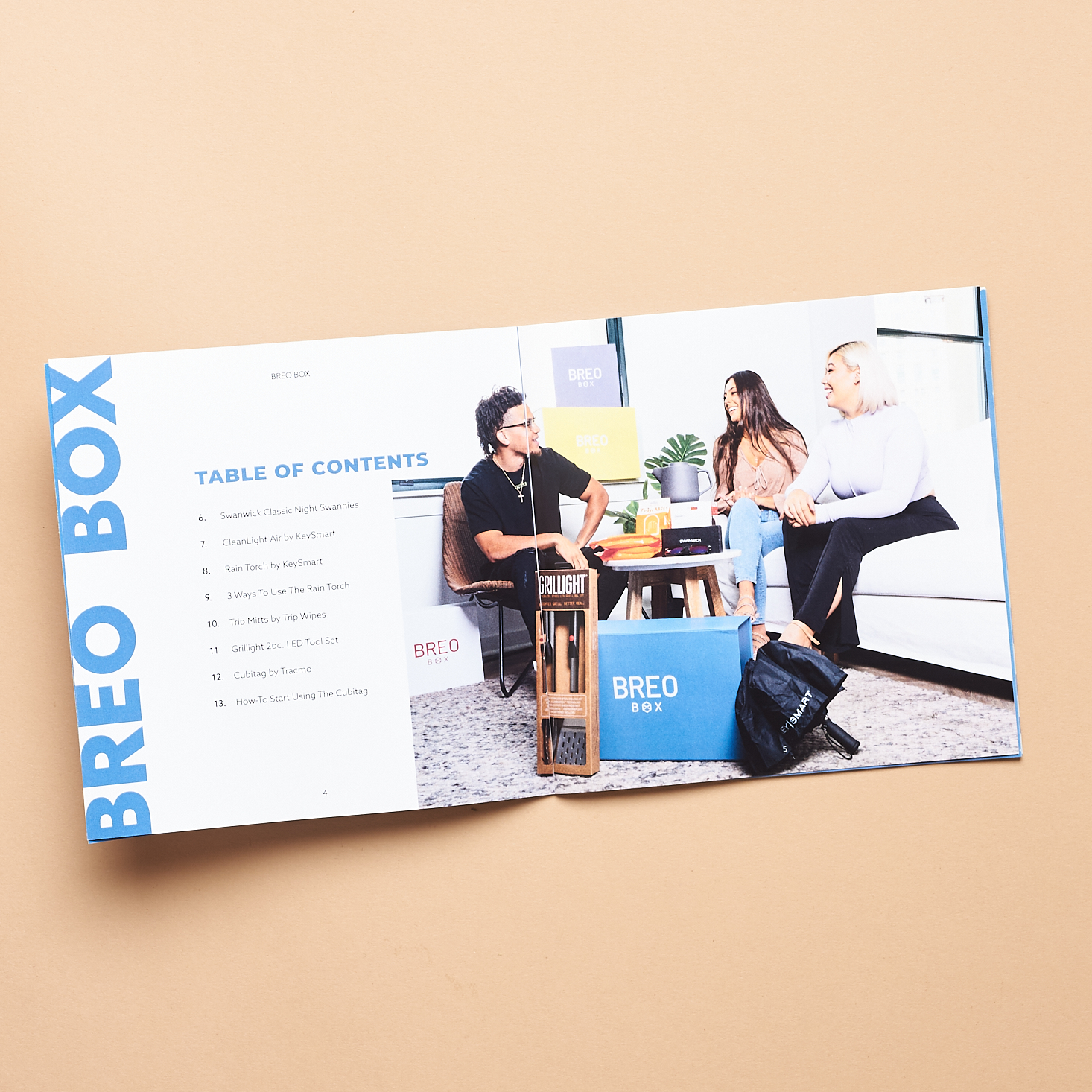 Breo Box Fall 2021 booklet