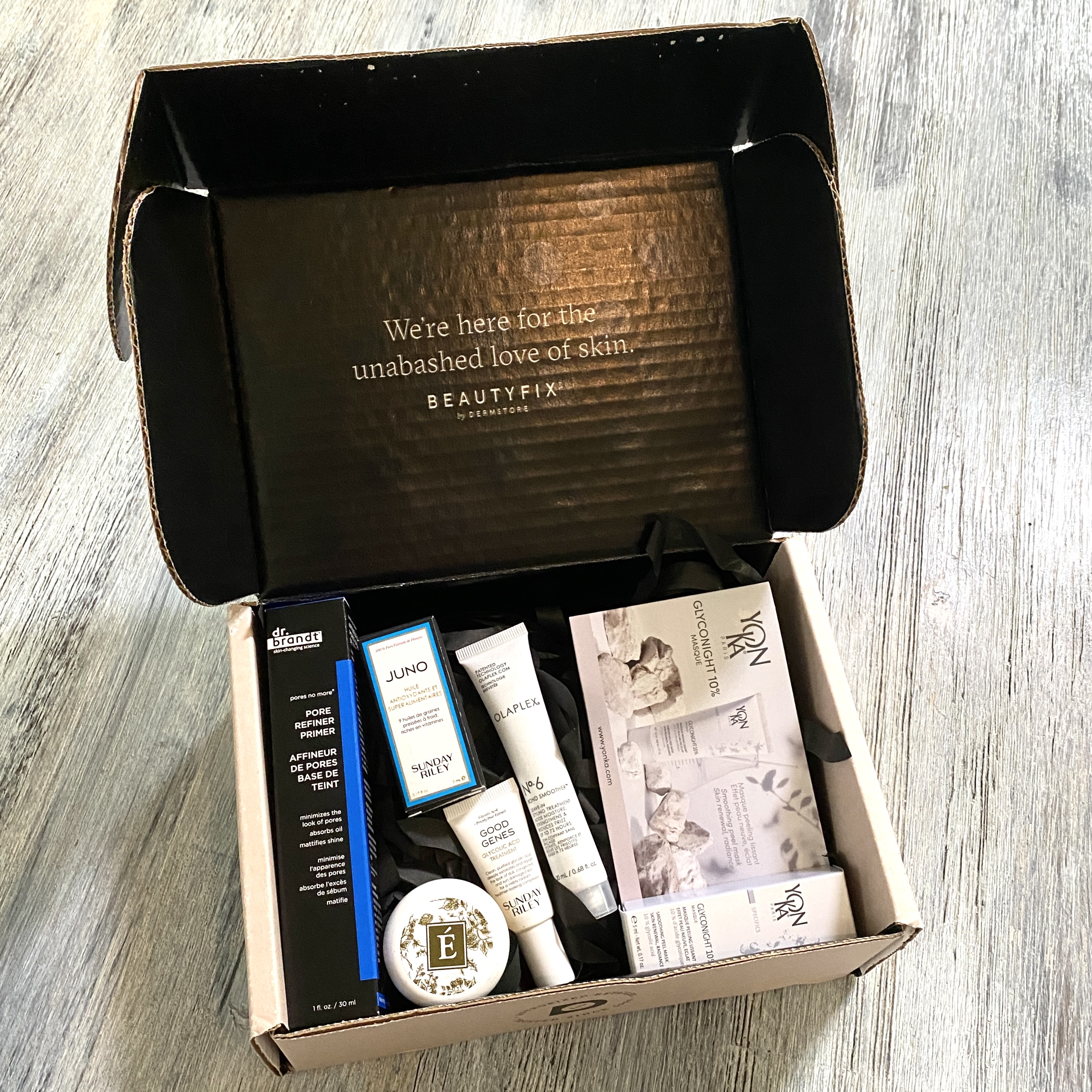 Open Box of BeautyFIX September 2021