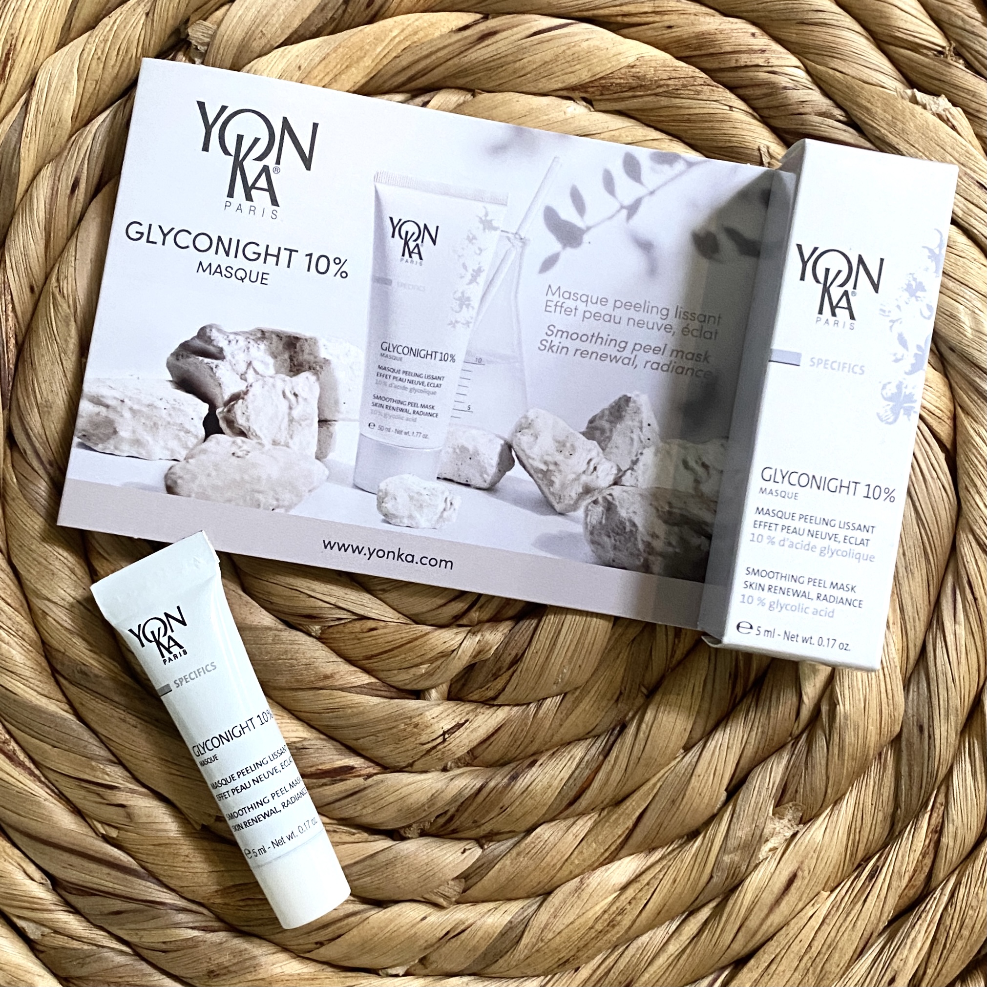 Front of Yon-Ka Paris Skincare Glyconight 10% Masque for BeautyFIX September 2021