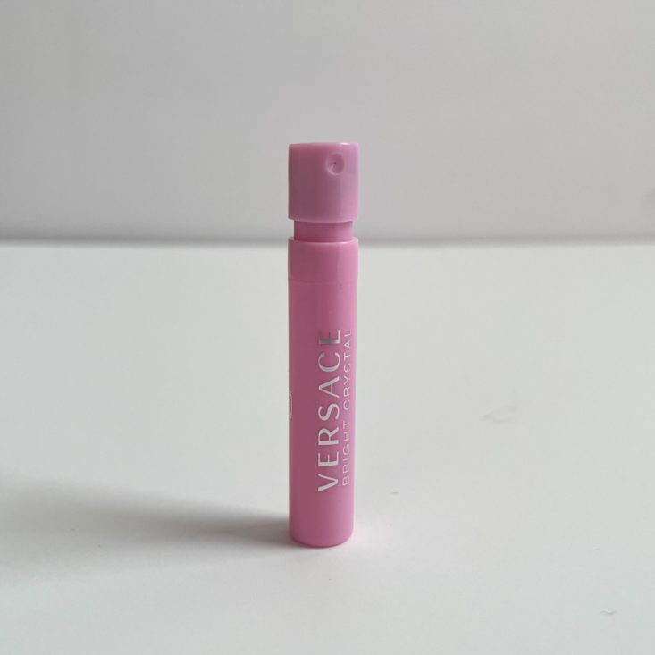 pink perfume vial