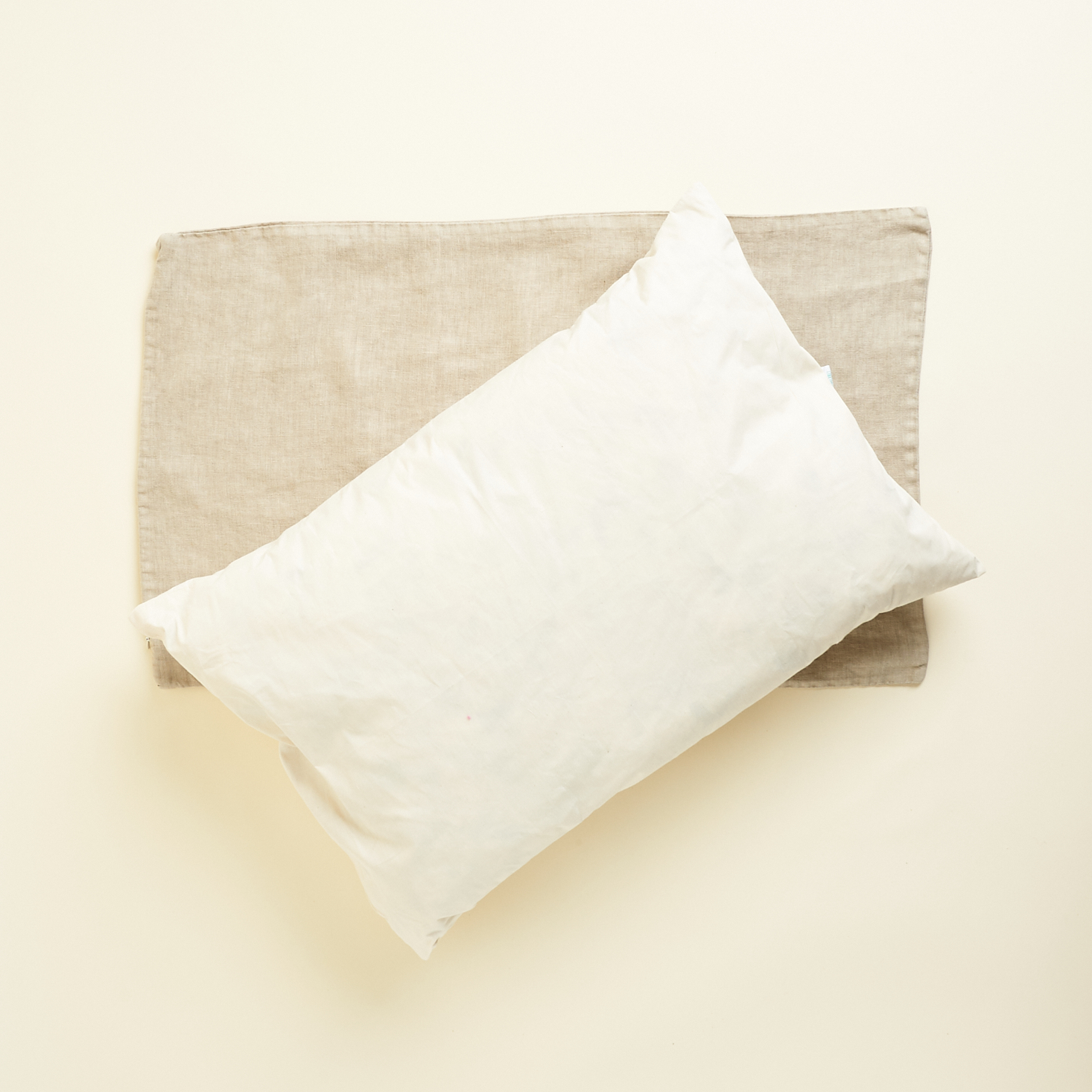 pillow and pillowcase