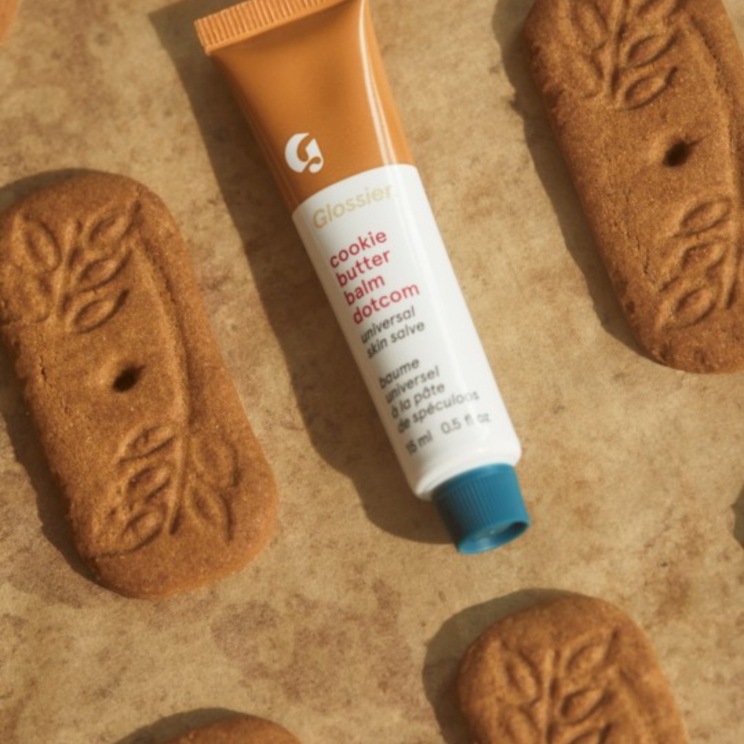 Glossier Launches Limited Edition Cookie Butter Lip Balm and Cookie Cutter