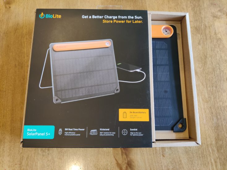 Biolite Solar Panel from Steel to Reel Club