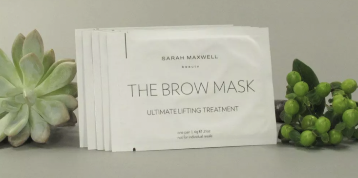 Sarah Maxwell Beauty – The Brow Mask 5 Masks