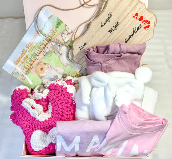 baby and sunshine subscription box items