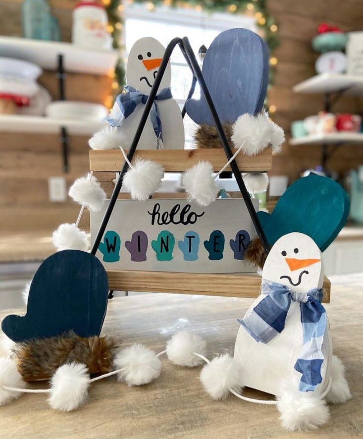 Christmas Snowman decoration by Decoration