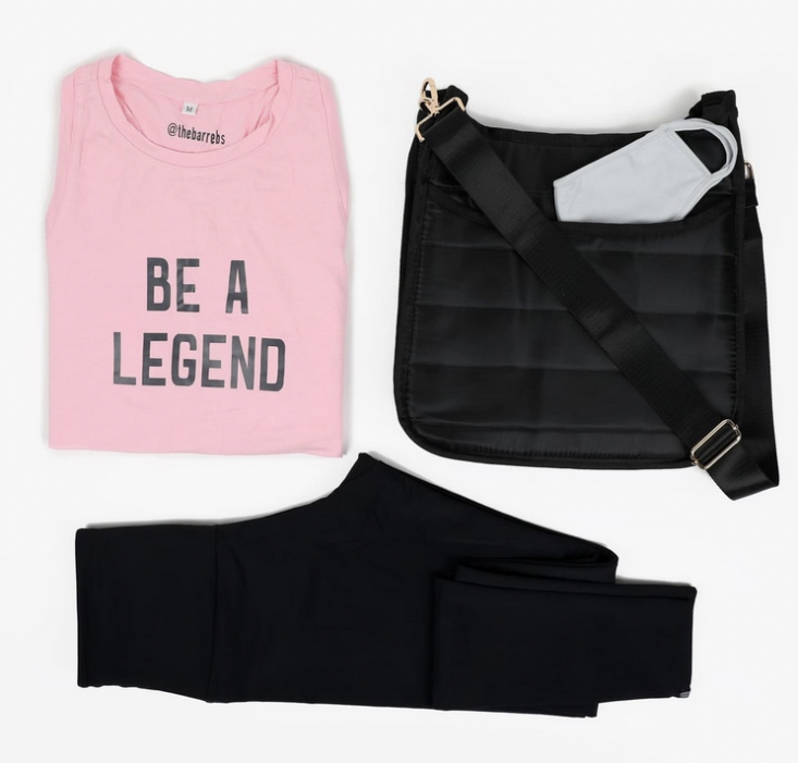 athleisure wear from the stand up in style box