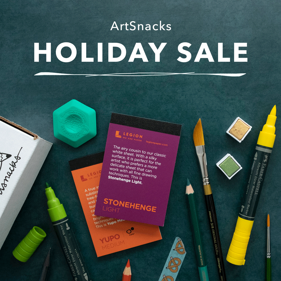 ArtSnacks Holiday Exclusive: Take 30% Off New Subscriptions!