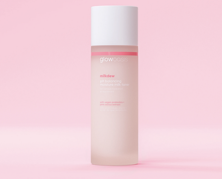 Glowoasis milkdew pH balancing moisture milk toner