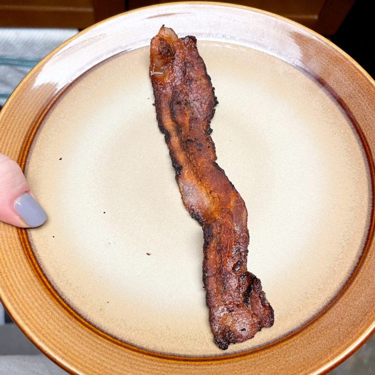 slice of deliciously crispy bacon