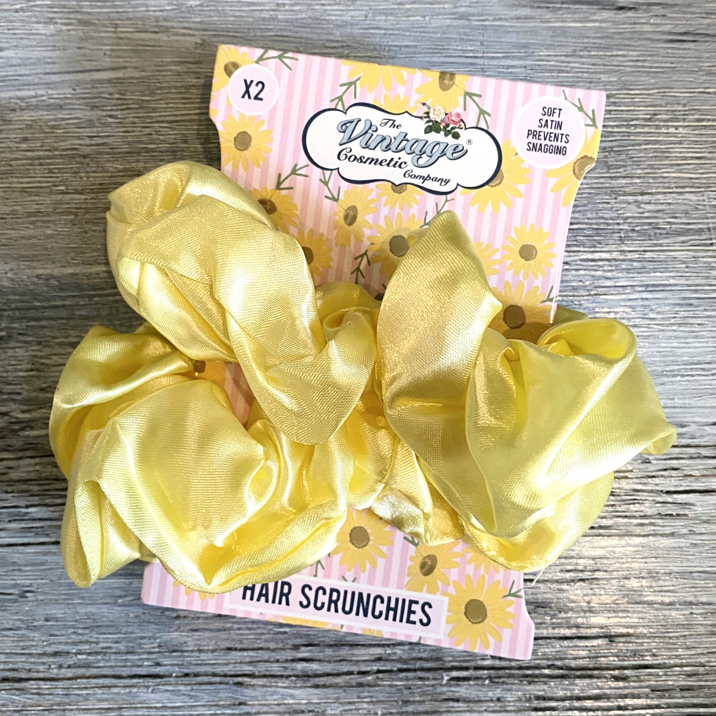 The Vintage Cosmetic Company Scrunchies for LookFantastic October 2021