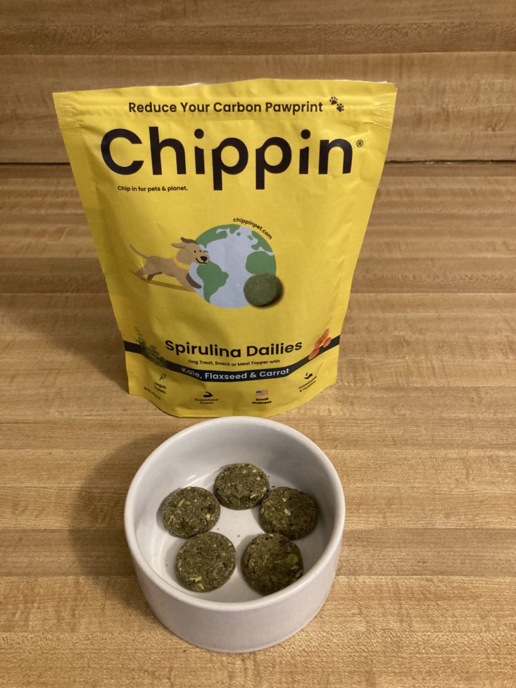 chippin pets spirulina treats