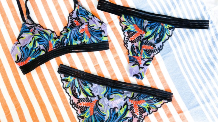 underclub bralette and underwear