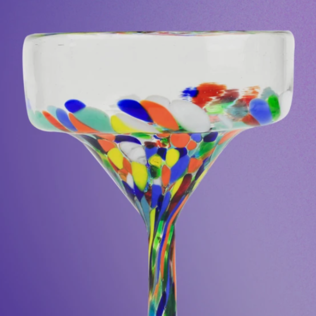 Globein Deal of the Day: Get 50% OFF Cristaluc Colorful Margarita Glass, Today Only