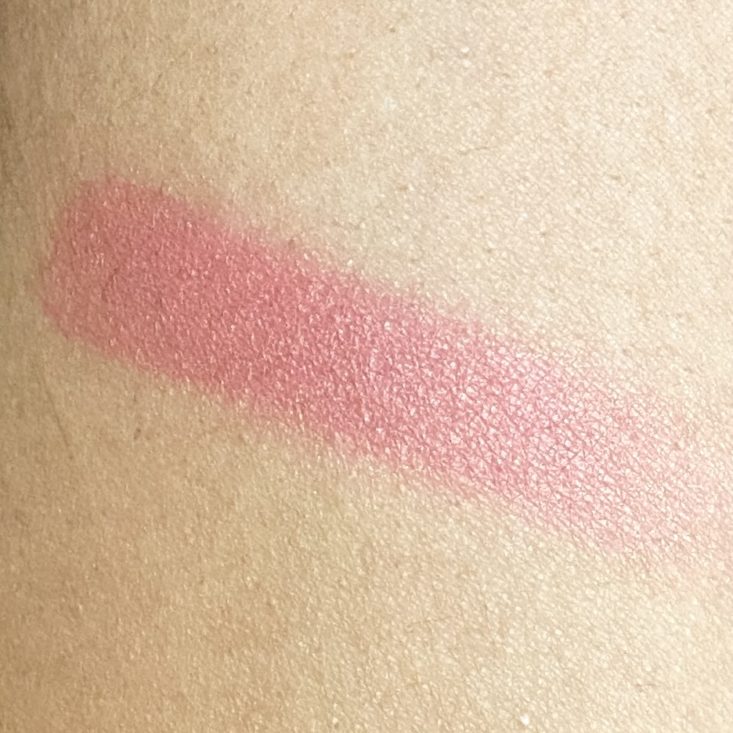 Swatch of Complex Culture Good Glow Blush for Ipsy Glam Bag November 2021