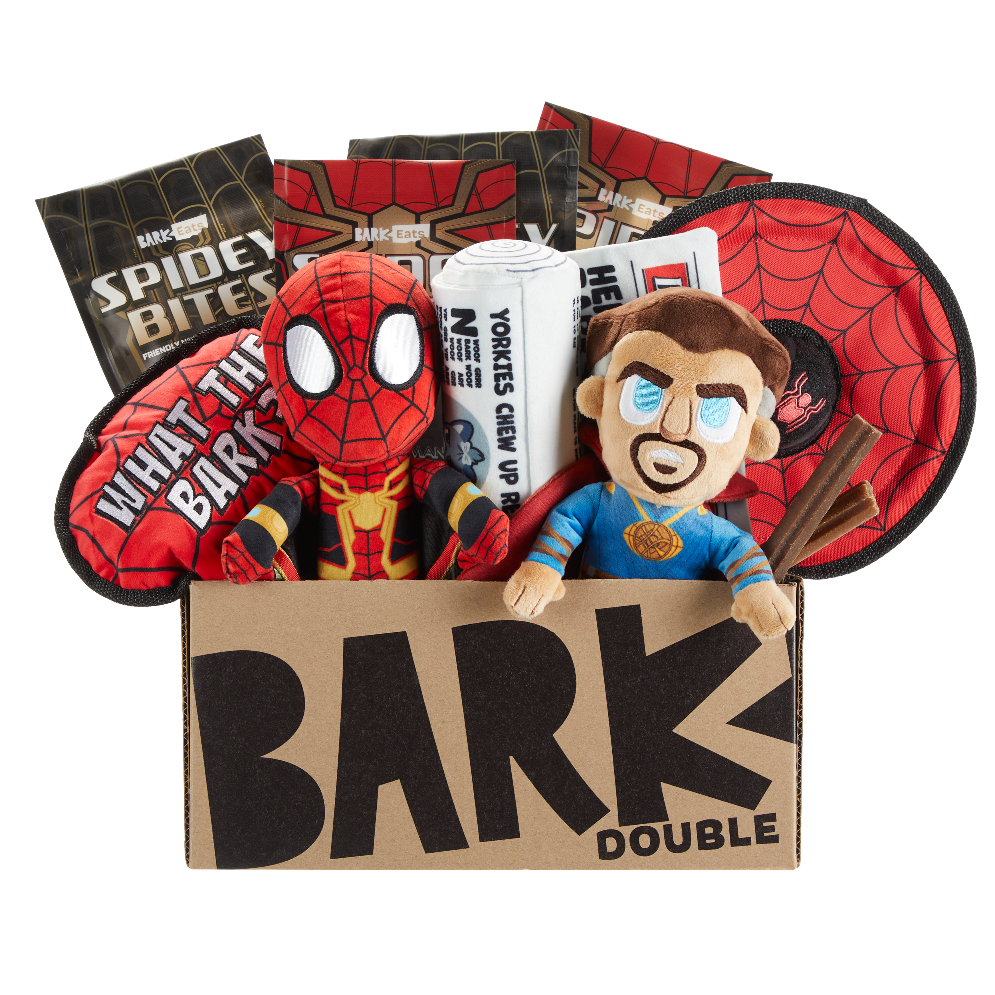 barkbox spiderman