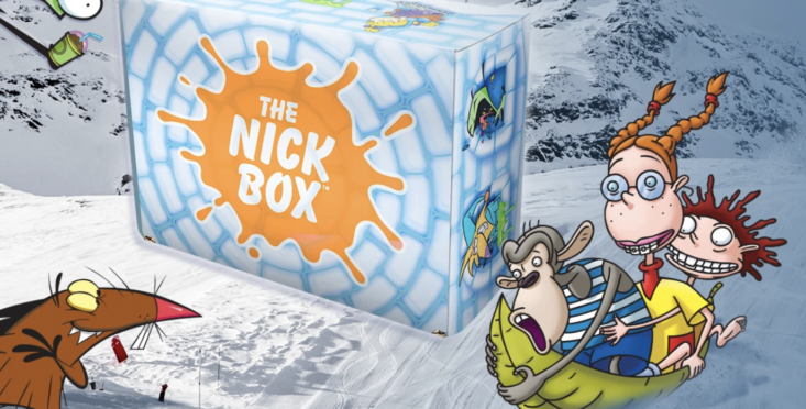 winter 2021 the nick box with wild thornberrys characters