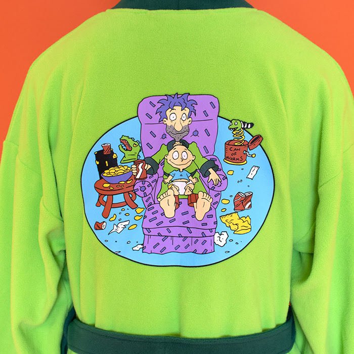 rugrats bathrobe back