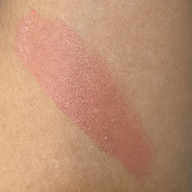 Swatch of Benefit Cosmetics Playtint Lip & Cheek Stain for Birchbox November 2021